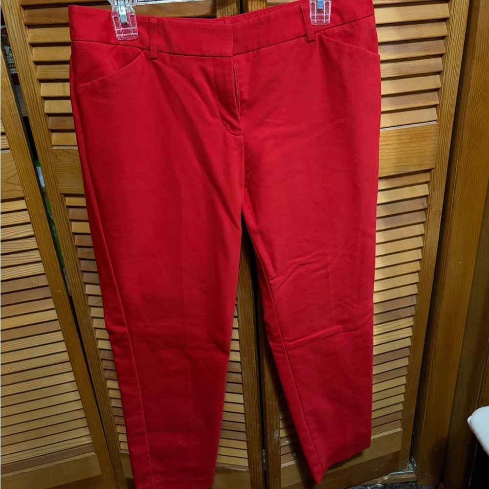 Red Dress Pants